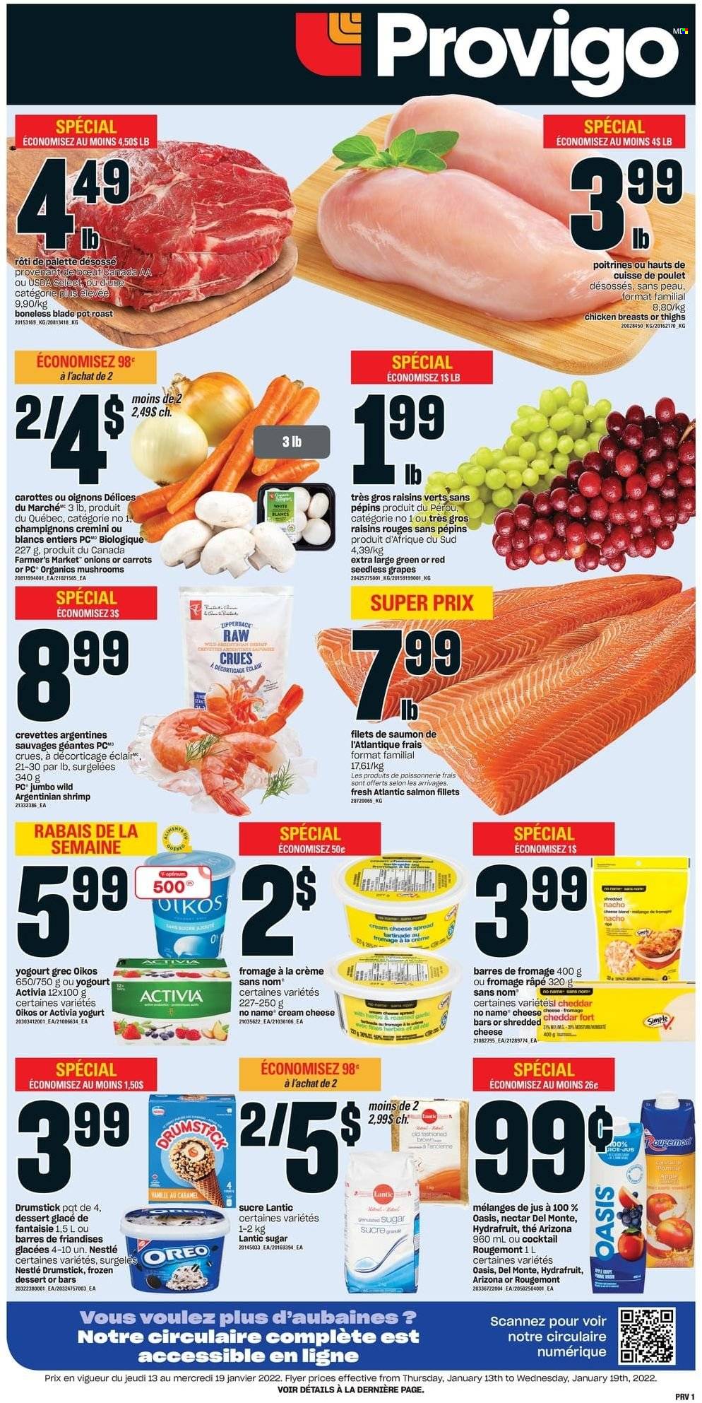 Provigo flyer - January 13, 2022 - January 19, 2022. Page 1