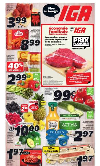 IGA Flyer - January 13, 2022 - January 19, 2022.