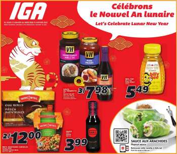 Circulaire IGA - 13 Janvier 2022 - 19 Janvier 2022.
