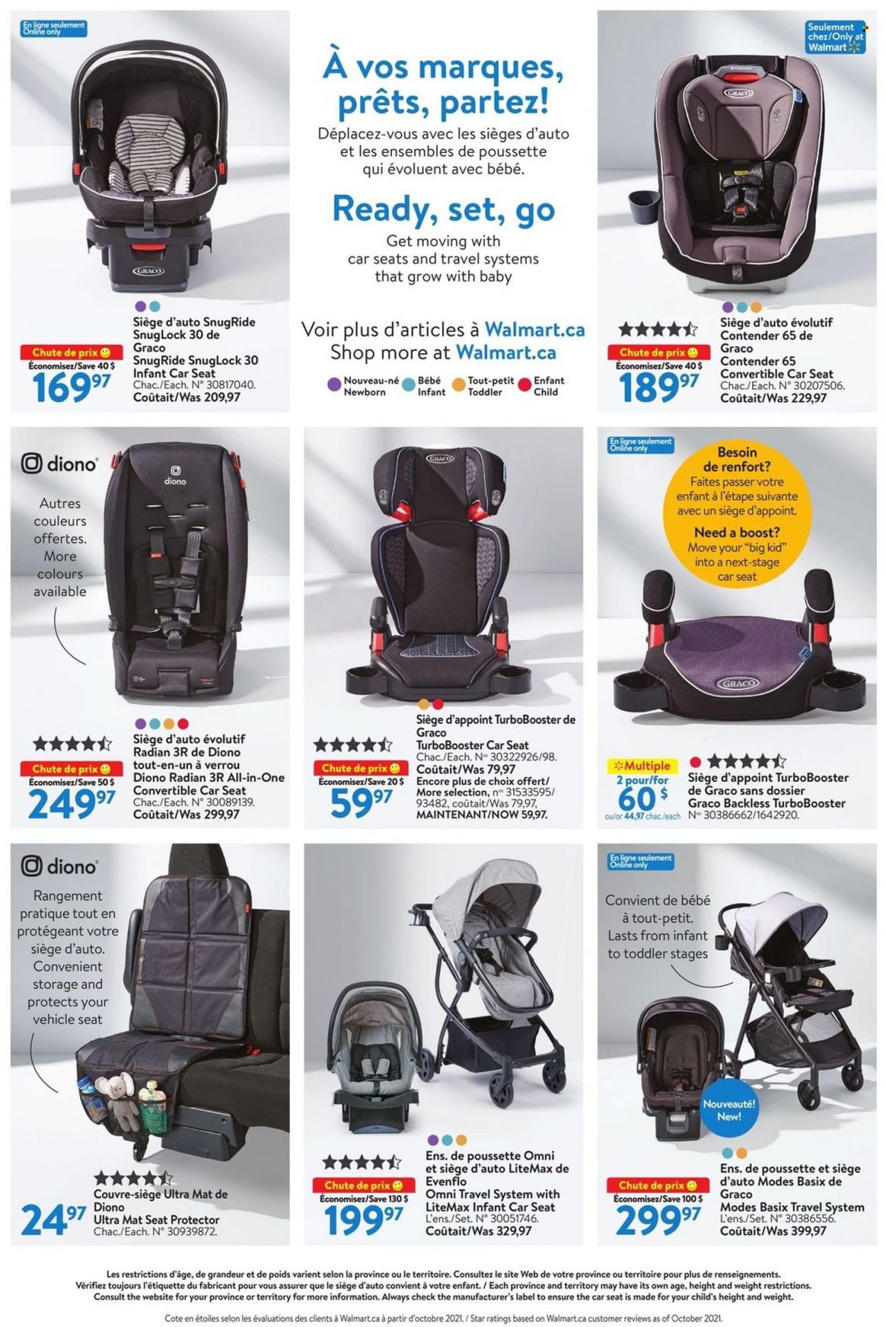 thumbnail - Walmart Flyer - January 13, 2022 - January 26, 2022 - Sales products - omni, Boost, baby car seat. Page 2.