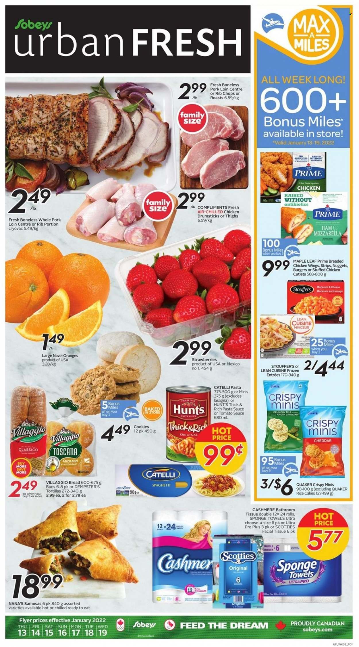 Sobeys Urban Fresh flyer - January 13, 2022 - January 19, 2022. Page 1
