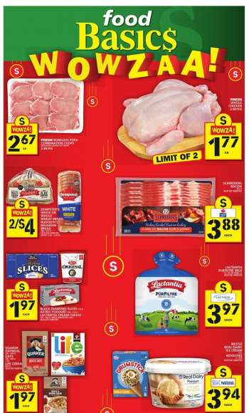 Circulaire Food Basics - 13 Janvier 2022 - 19 Janvier 2022.