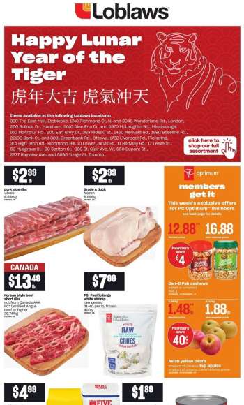 Loblaws Flyer - January 13, 2022 - February 02, 2022.