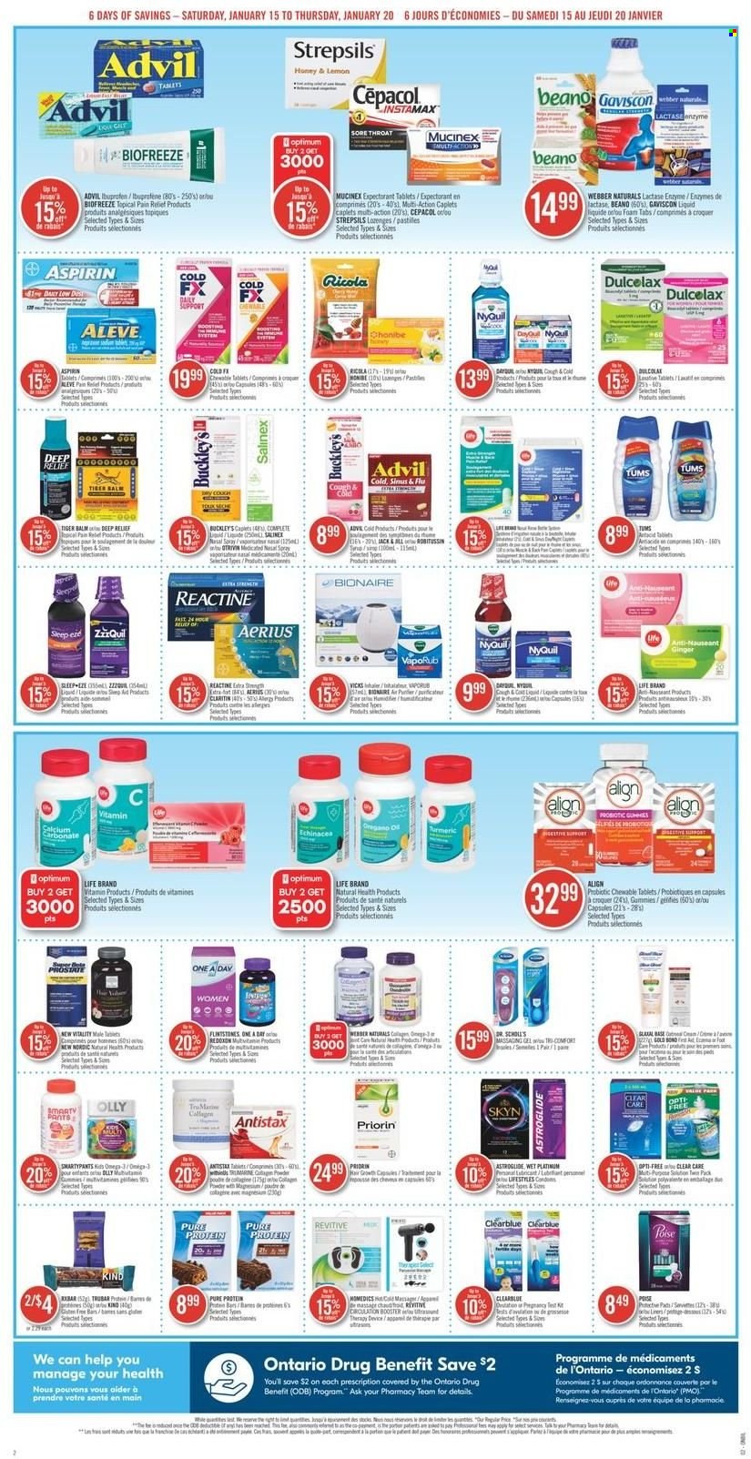 Shoppers Drug Mart flyer - January 15, 2022 - January 20, 2022. Page 3