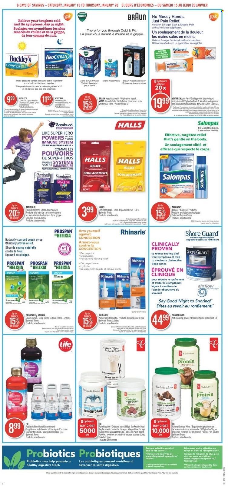 Shoppers Drug Mart flyer - January 15, 2022 - January 20, 2022. Page 6