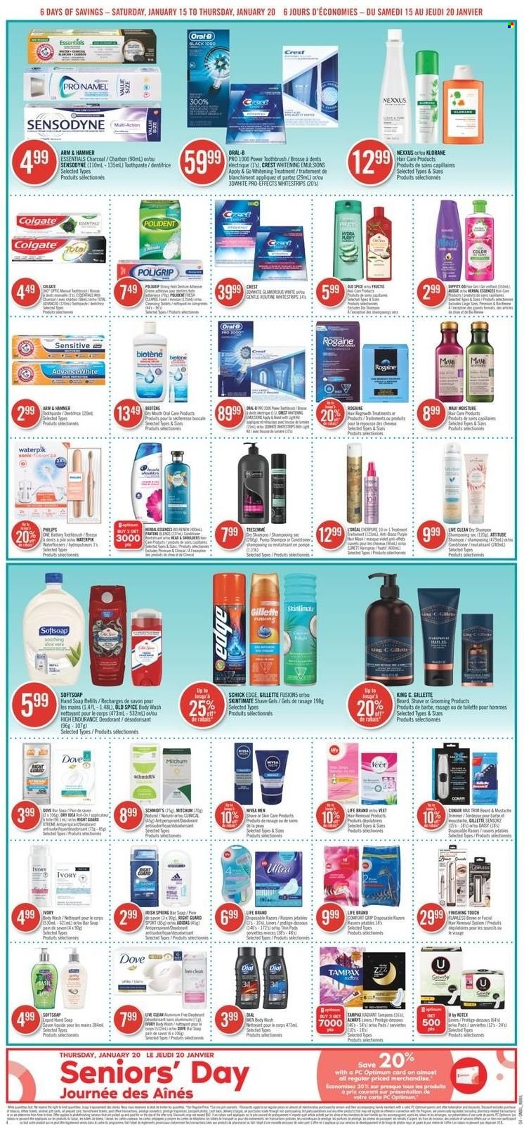 Shoppers Drug Mart flyer - January 15, 2022 - January 20, 2022. Page 7
