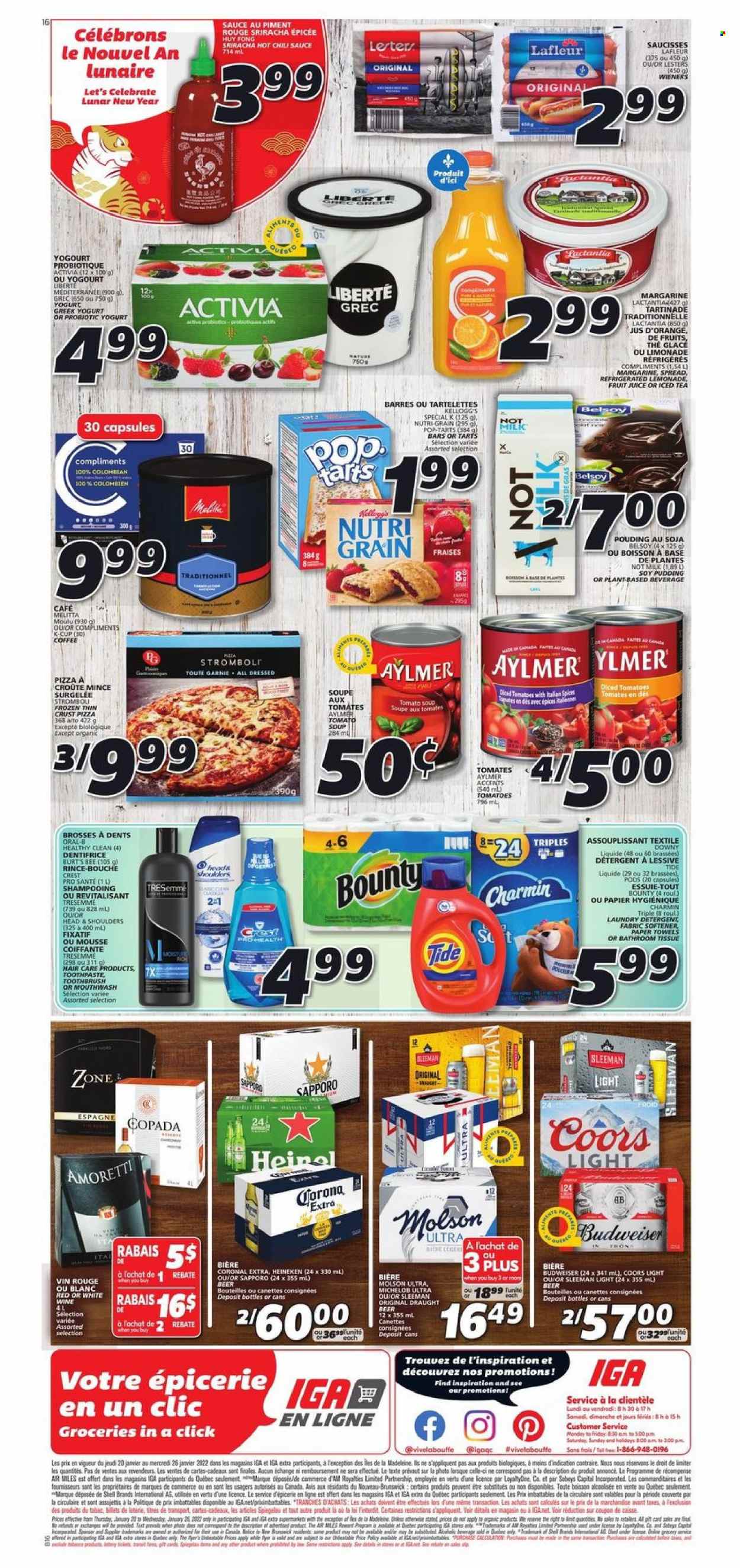 IGA flyer - January 20, 2022 - January 26, 2022. Page 2