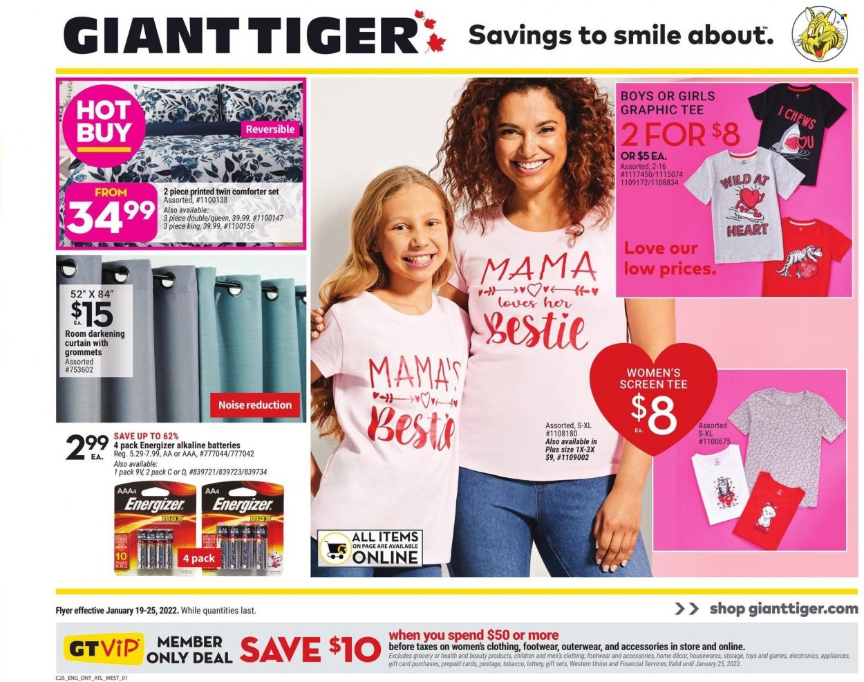 Giant Tiger flyer - January 19, 2022 - January 25, 2022. Page 1