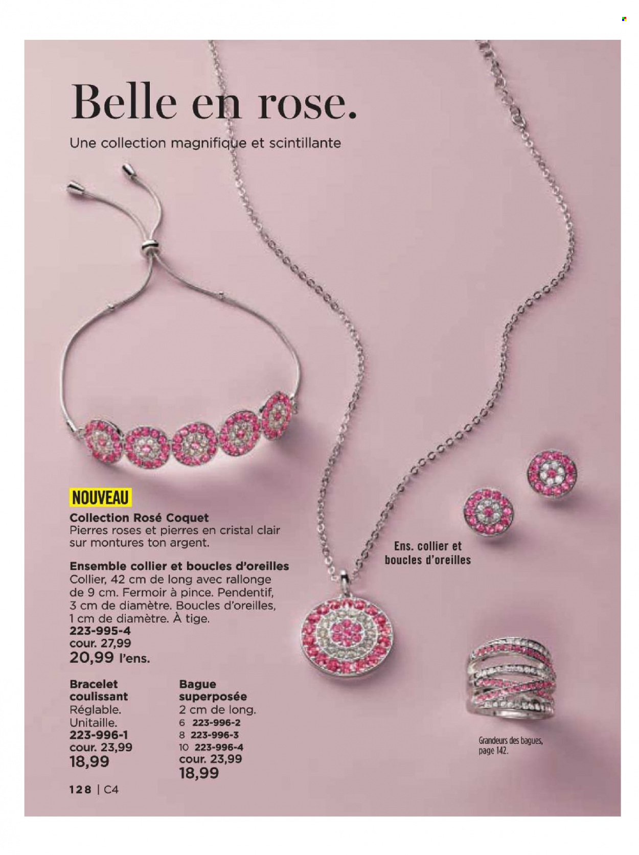 thumbnail - Avon Flyer - Sales products - bracelet. Page 128.
