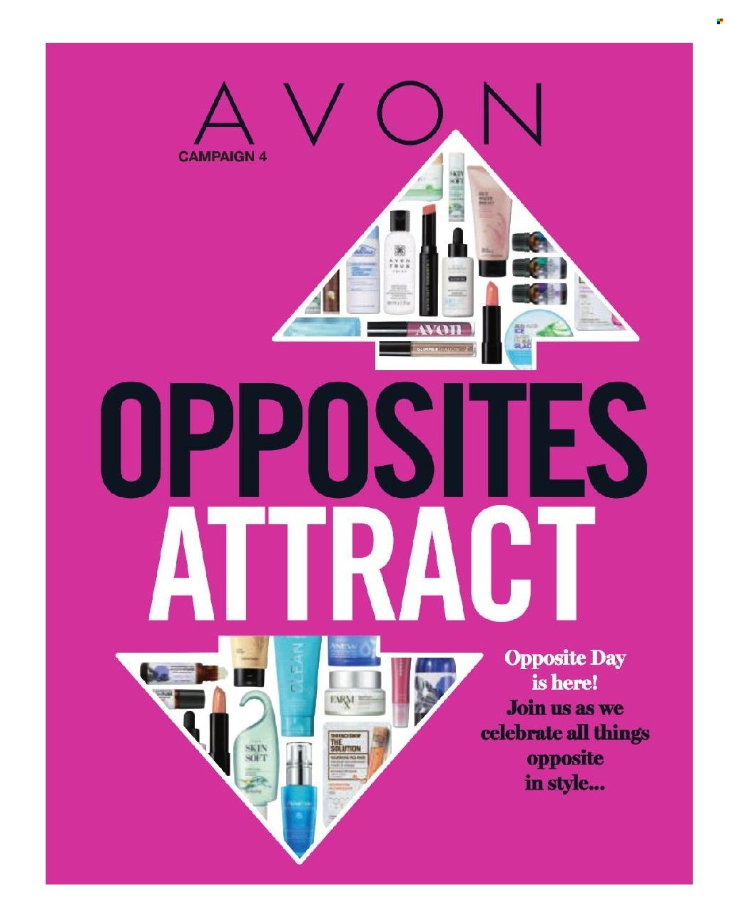thumbnail - Avon Flyer - Sales products - Avon, Anew. Page 1.
