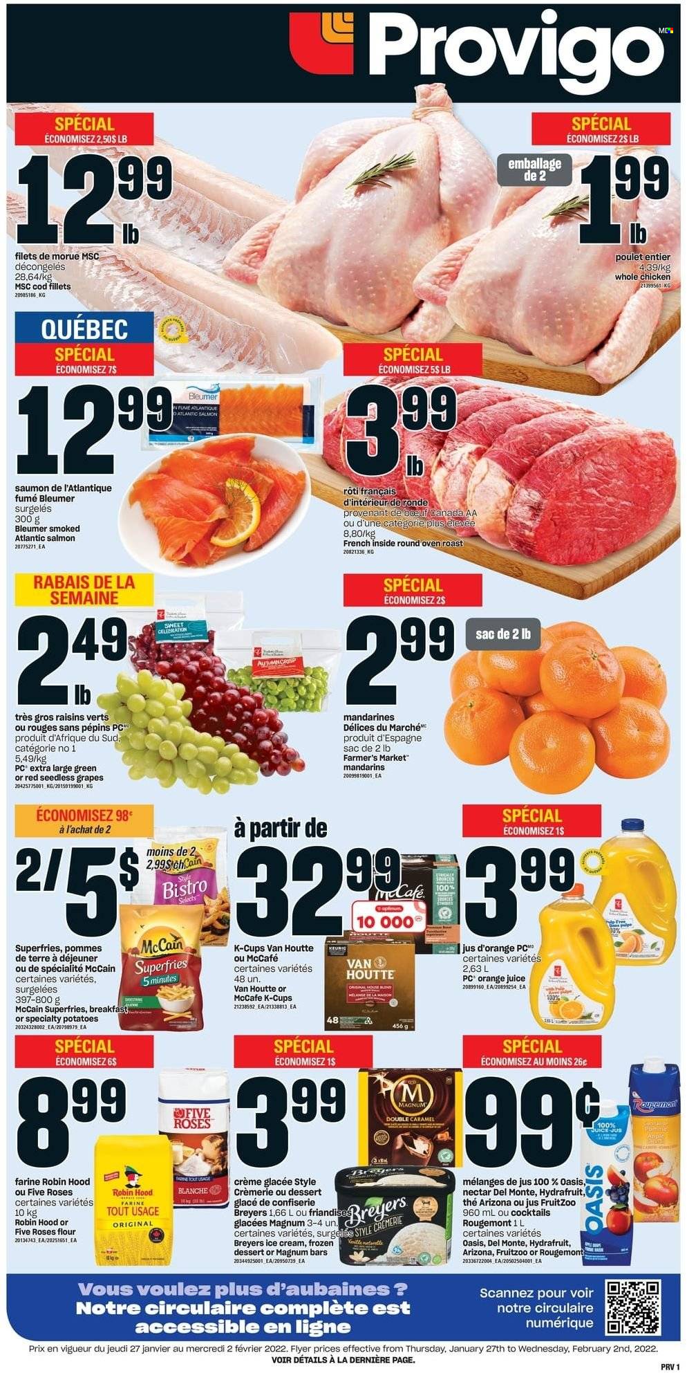 Circulaire Provigo - 27 Janvier 2022 - 02 Février 2022. Page 1