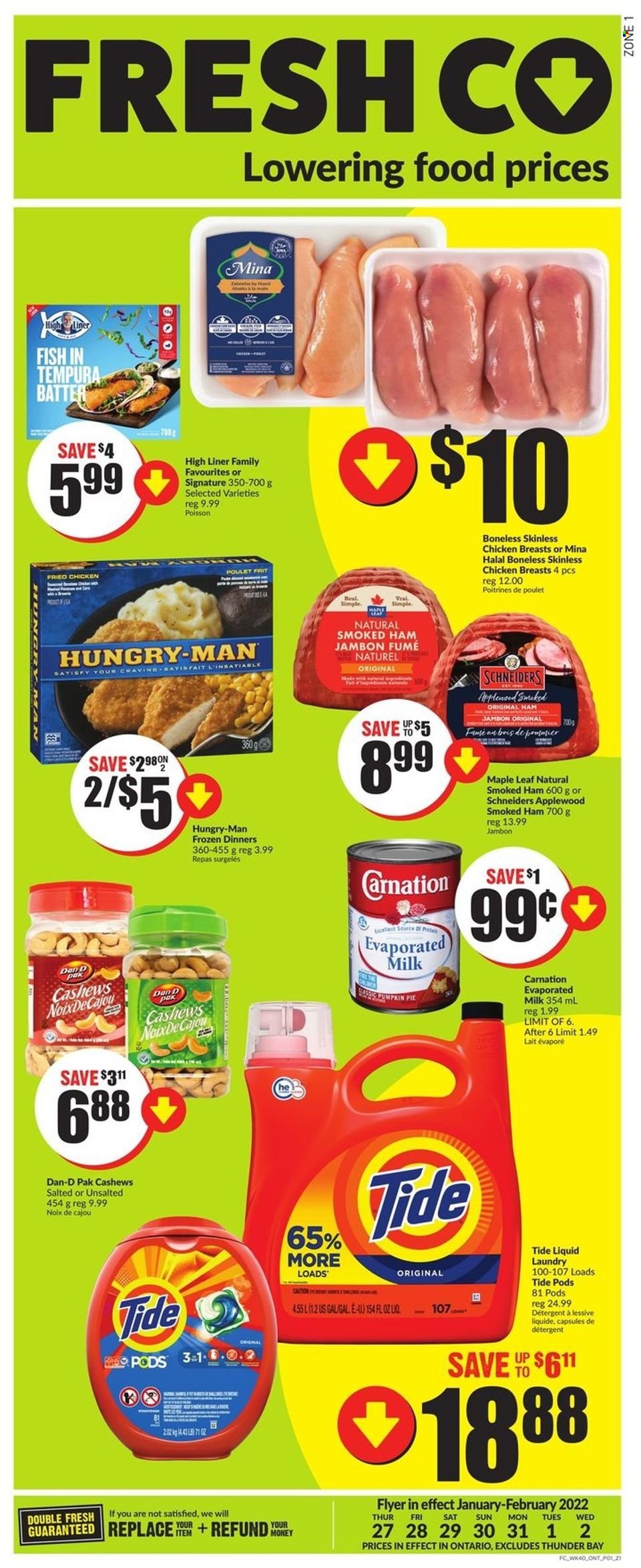 FreshCo. flyer - January 27, 2022 - February 02, 2022. Page 1
