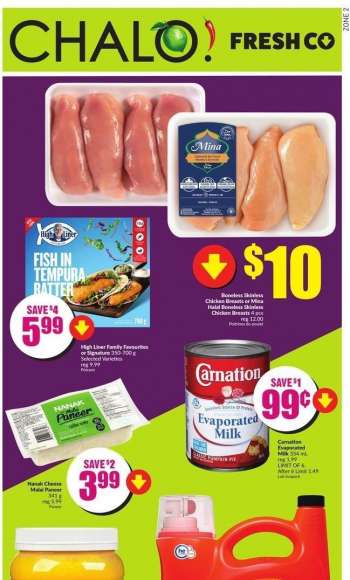 Chalo! FreshCo. Flyer - January 27, 2022 - February 02, 2022.