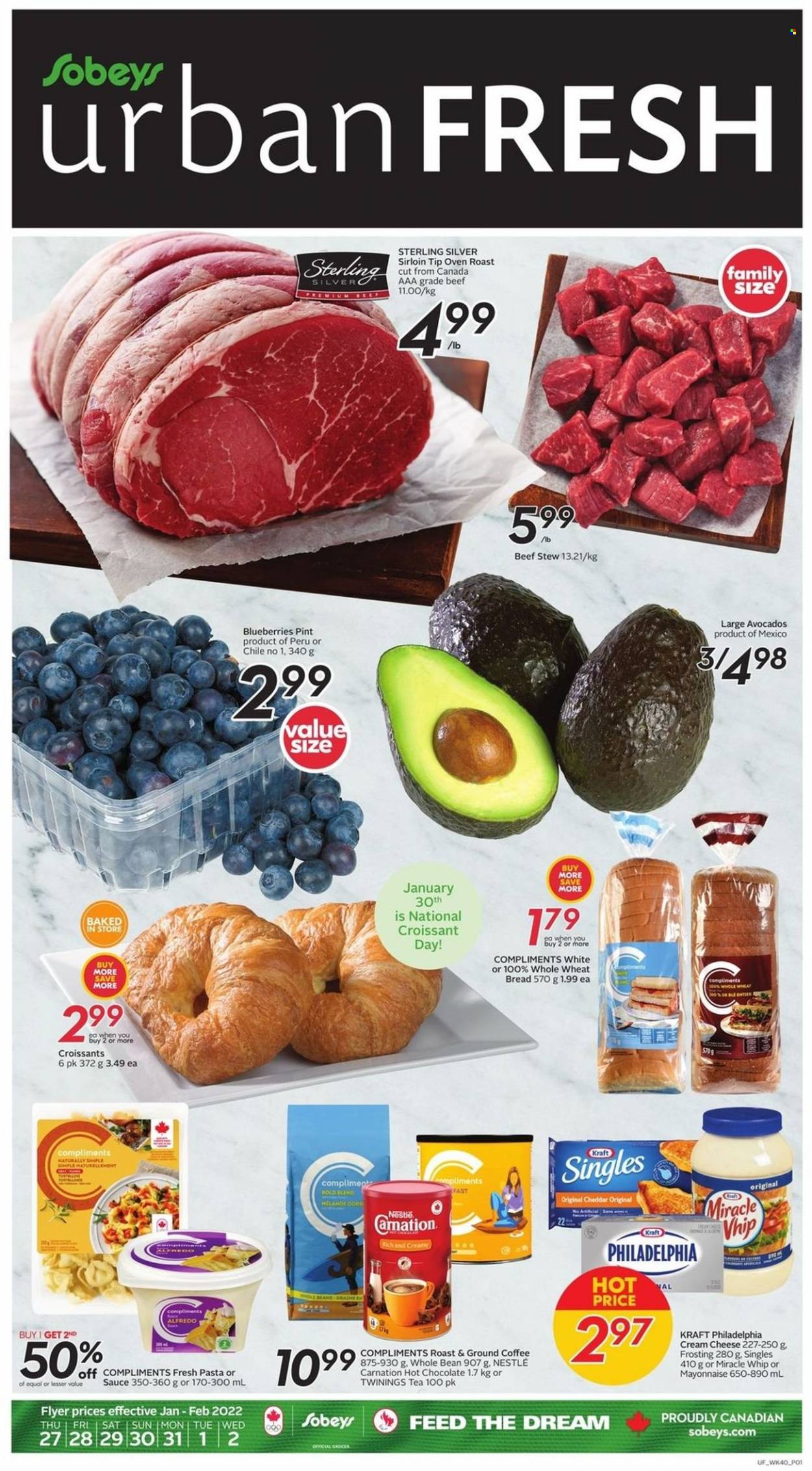 Sobeys Urban Fresh flyer - January 27, 2022 - February 02, 2022. Page 1