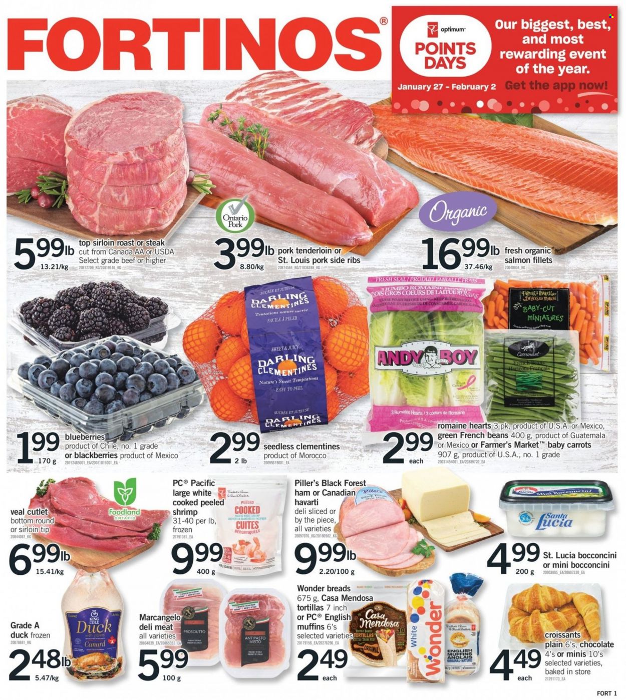 Fortinos flyer - January 27, 2022 - February 02, 2022. Page 1