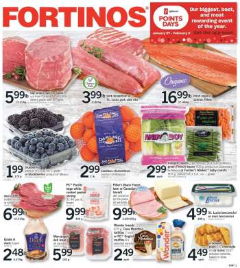 Fortinos Flyer - January 27, 2022 - February 02, 2022.