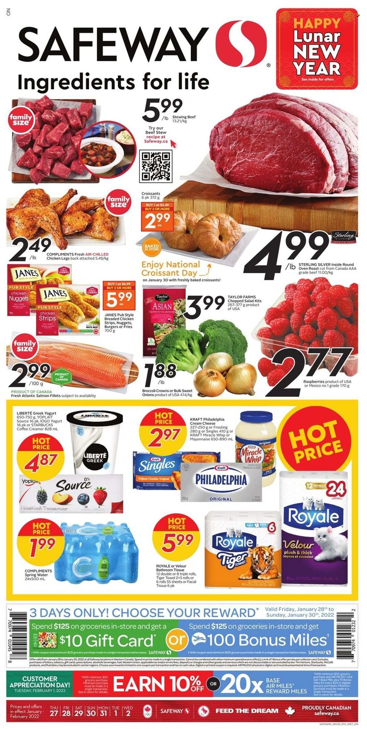 Safeway flyer - January 27, 2022 - February 02, 2022. Page 1