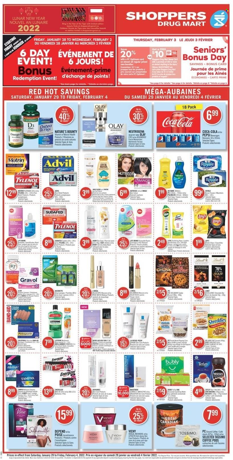 Shoppers Drug Mart flyer - January 29, 2022 - February 04, 2022. Page 1