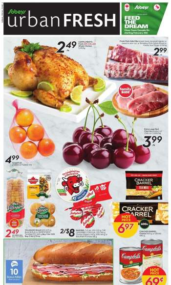 Sobeys Urban Fresh Flyer - February 03, 2022 - February 09, 2022.