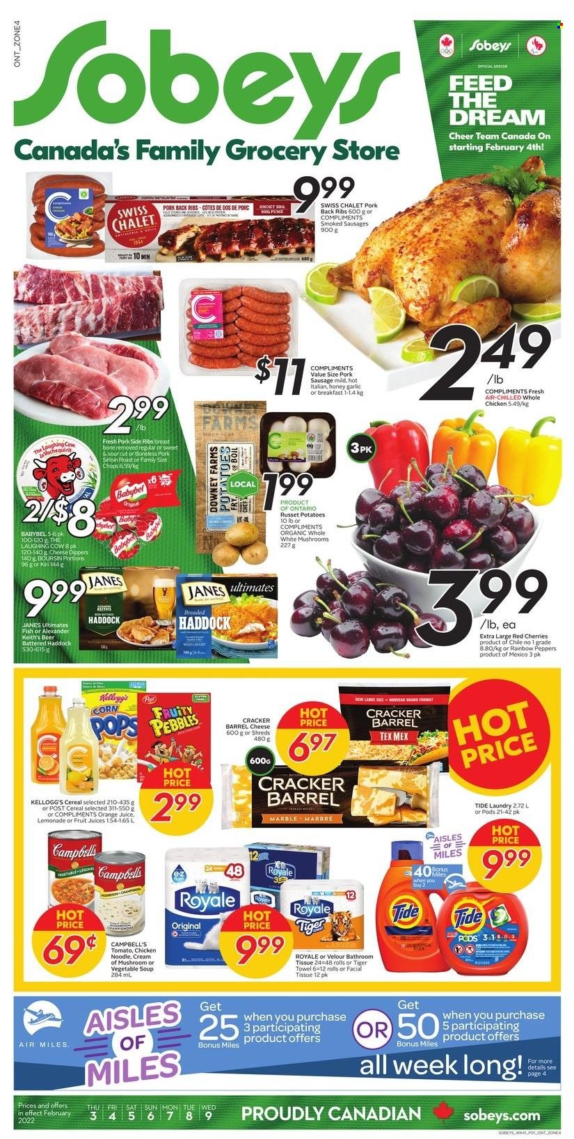 Sobeys flyer - February 03, 2022 - February 09, 2022. Page 1