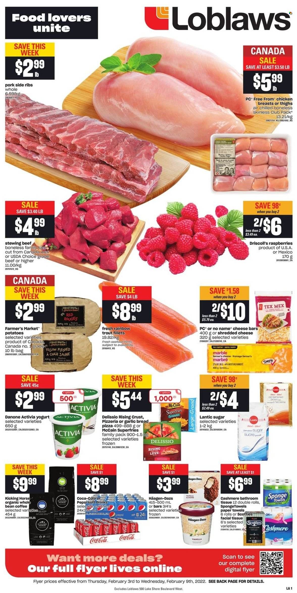 Loblaws flyer - February 03, 2022 - February 09, 2022. Page 1