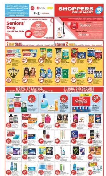 Shoppers Drug Mart Flyer - February 05, 2022 - February 10, 2022.