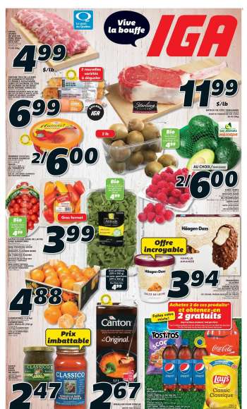 IGA Enderby flyers