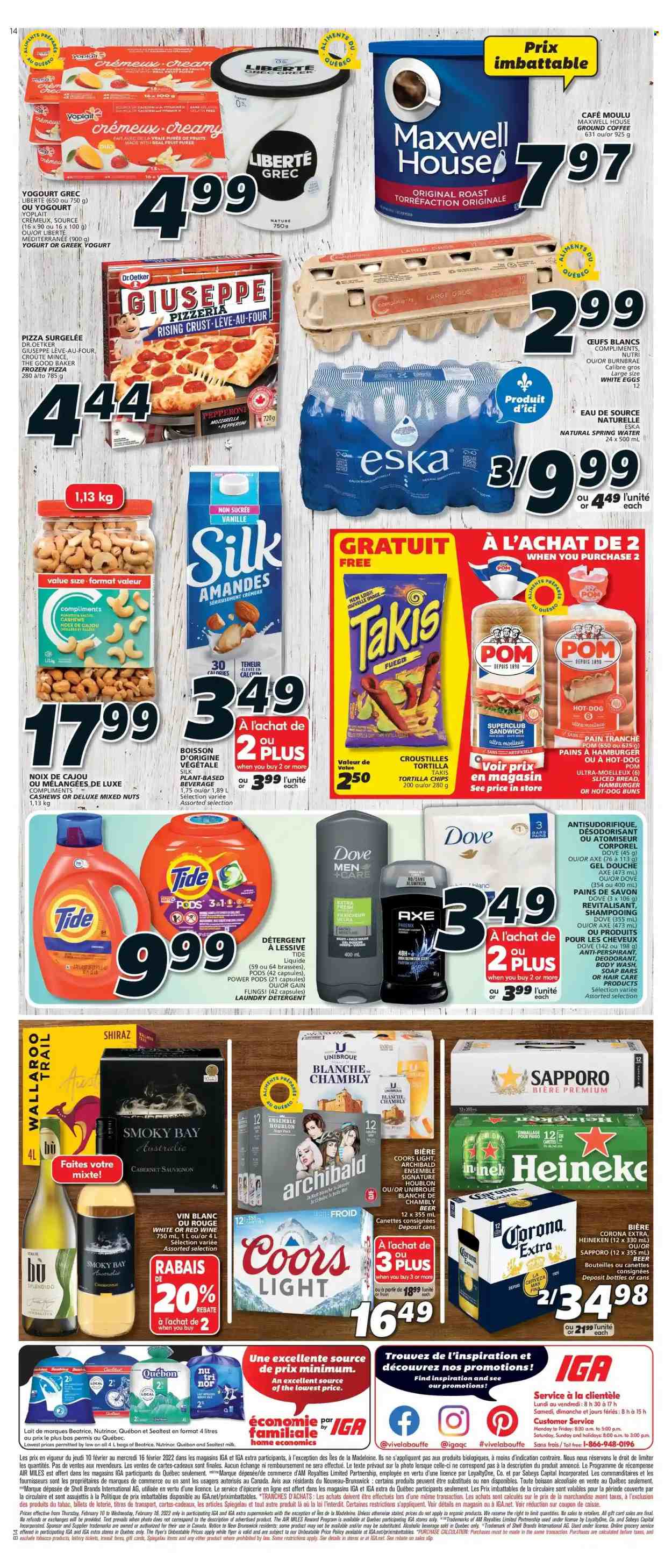 IGA flyer - February 10, 2022 - February 16, 2022. Page 2