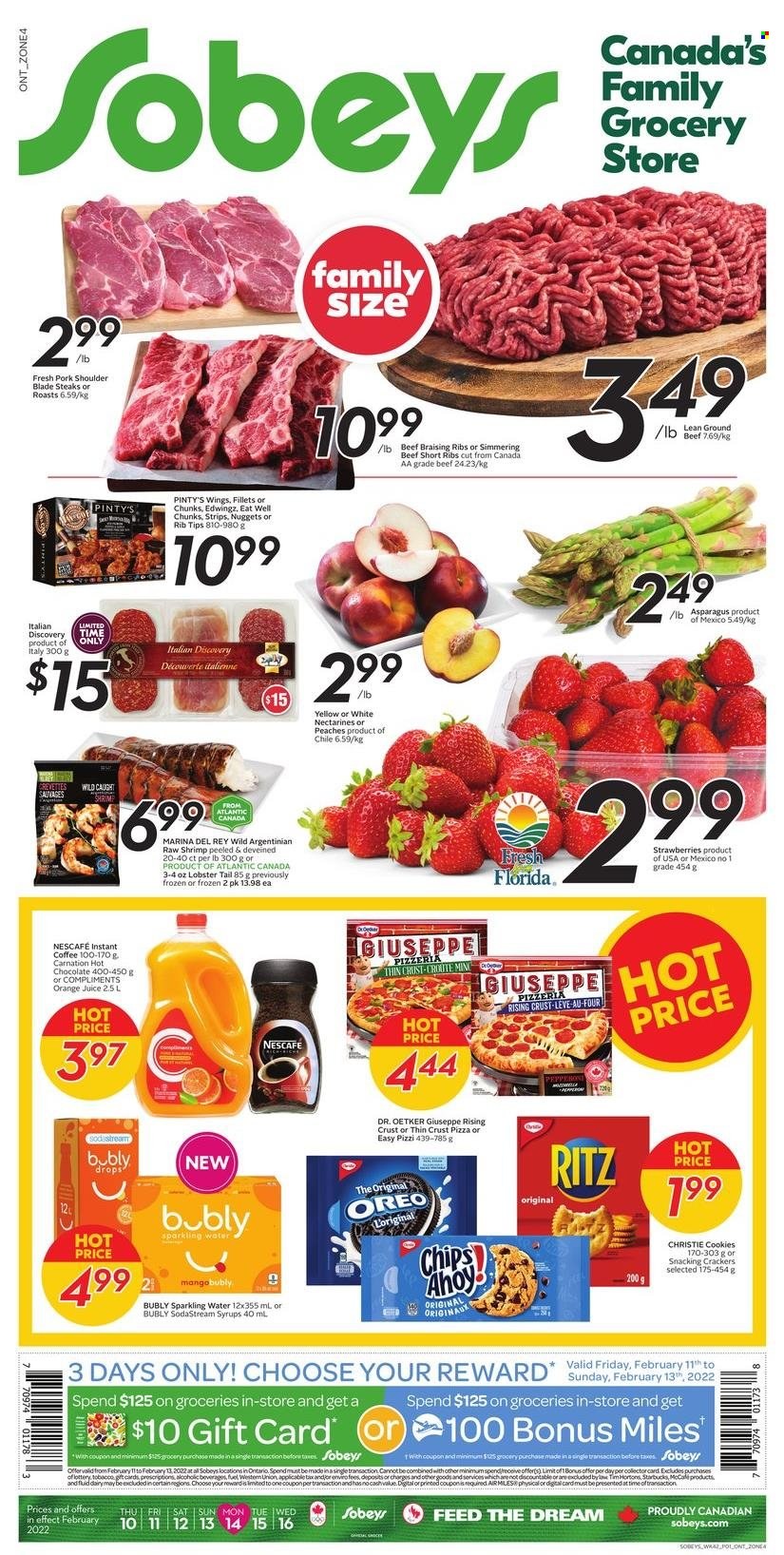 Sobeys flyer - February 10, 2022 - February 16, 2022. Page 1
