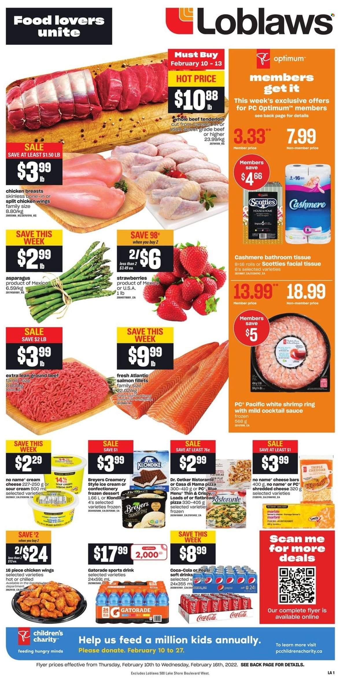 Loblaws flyer - February 10, 2022 - February 16, 2022. Page 1