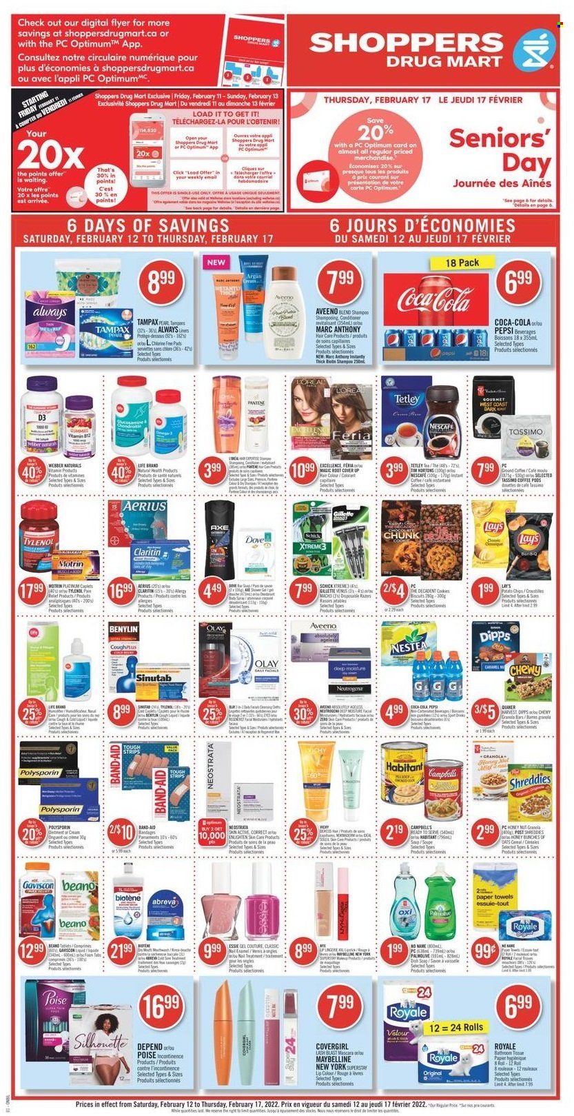 Shoppers Drug Mart flyer - February 12, 2022 - February 17, 2022. Page 1