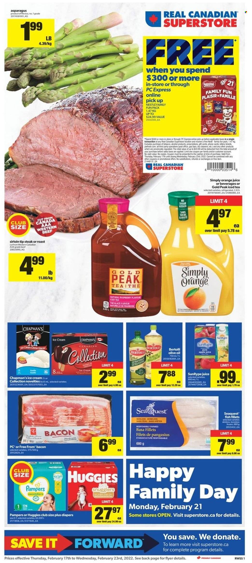 Real Canadian Superstore flyer - February 17, 2022 - February 23, 2022. Page 1