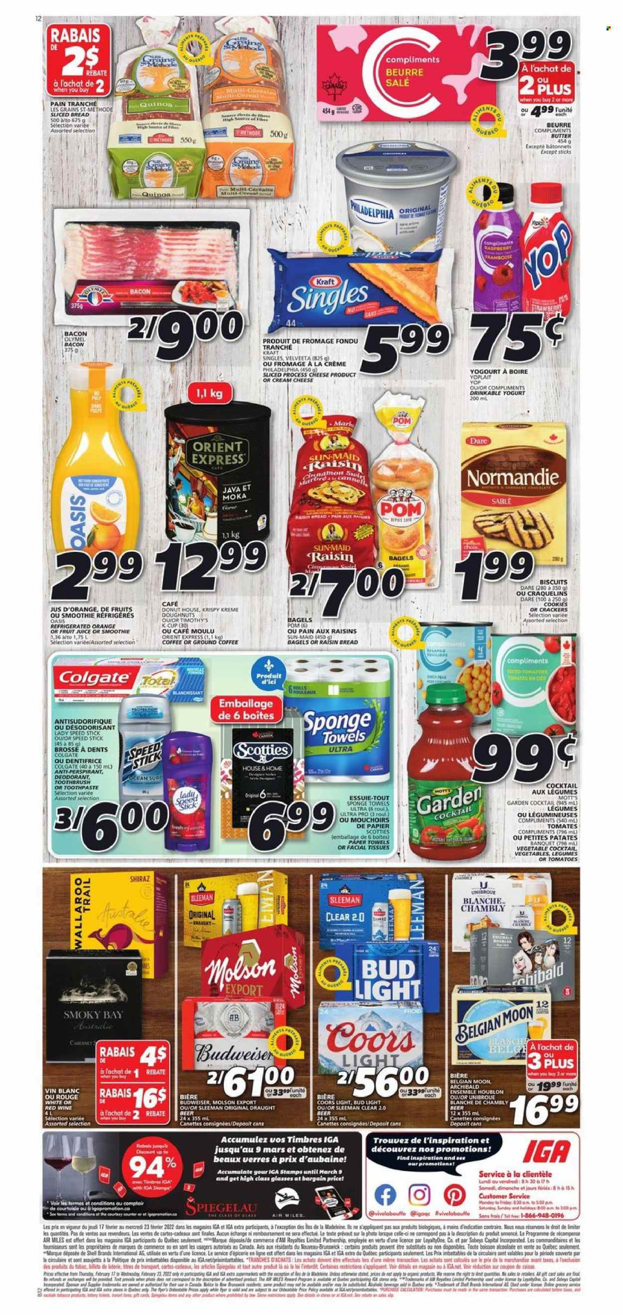 IGA flyer - February 17, 2022 - February 23, 2022. Page 2