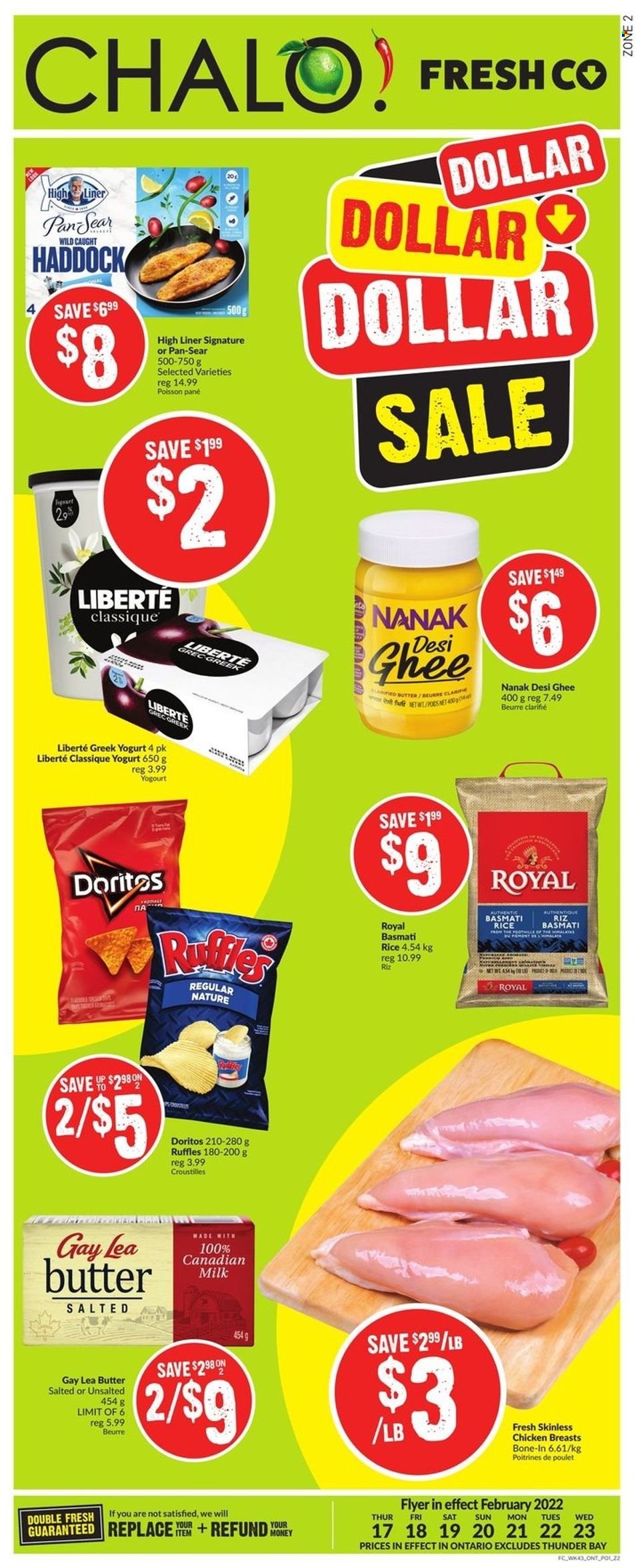 Chalo! FreshCo. flyer - February 17, 2022 - February 23, 2022. Page 1