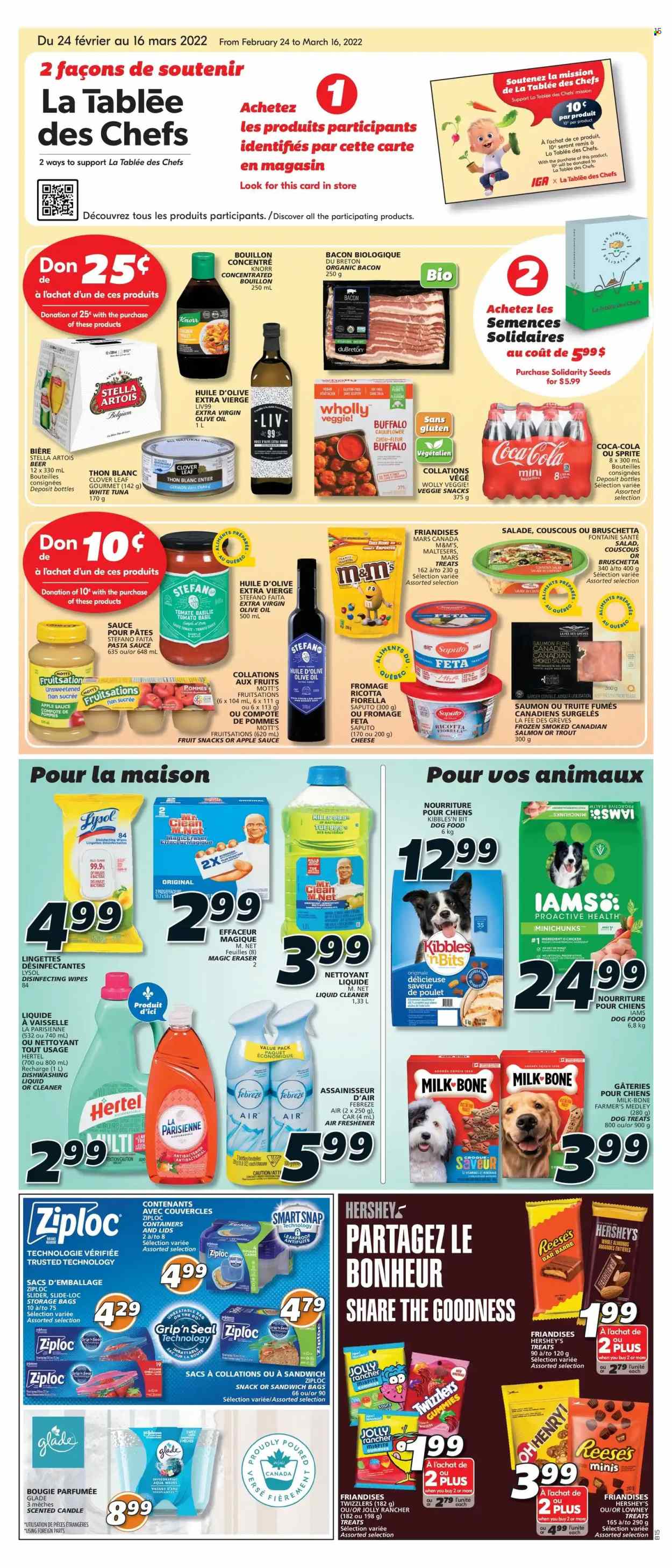 IGA flyer - February 24, 2022 - March 02, 2022. Page 9