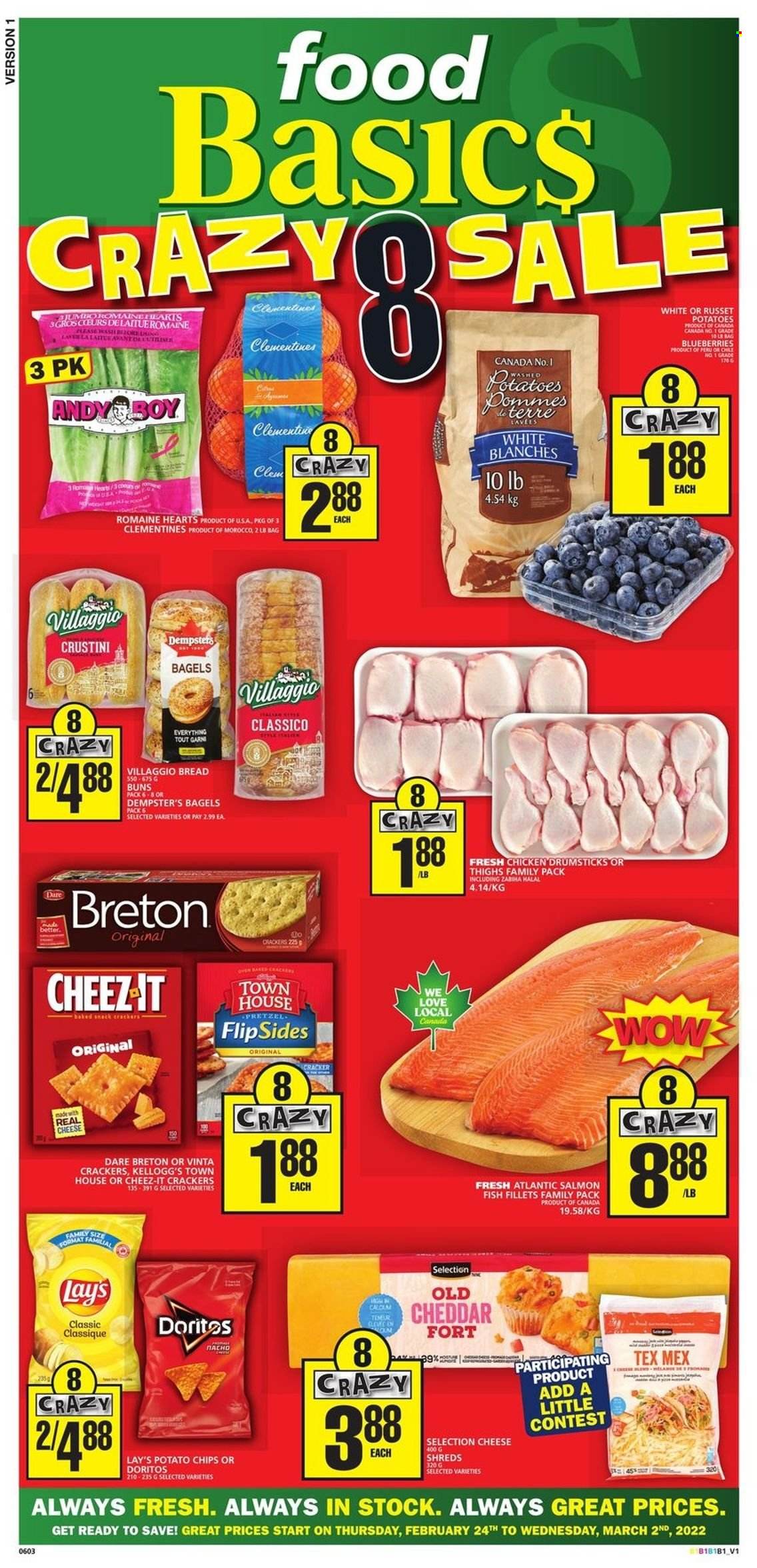 Food Basics flyer - February 24, 2022 - March 02, 2022. Page 1