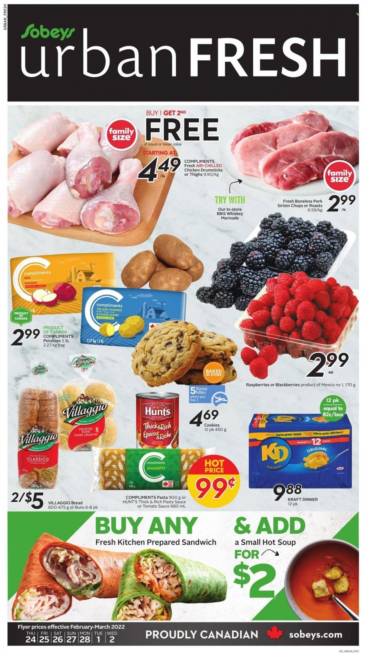 Sobeys Urban Fresh flyer - February 24, 2022 - March 02, 2022. Page 1