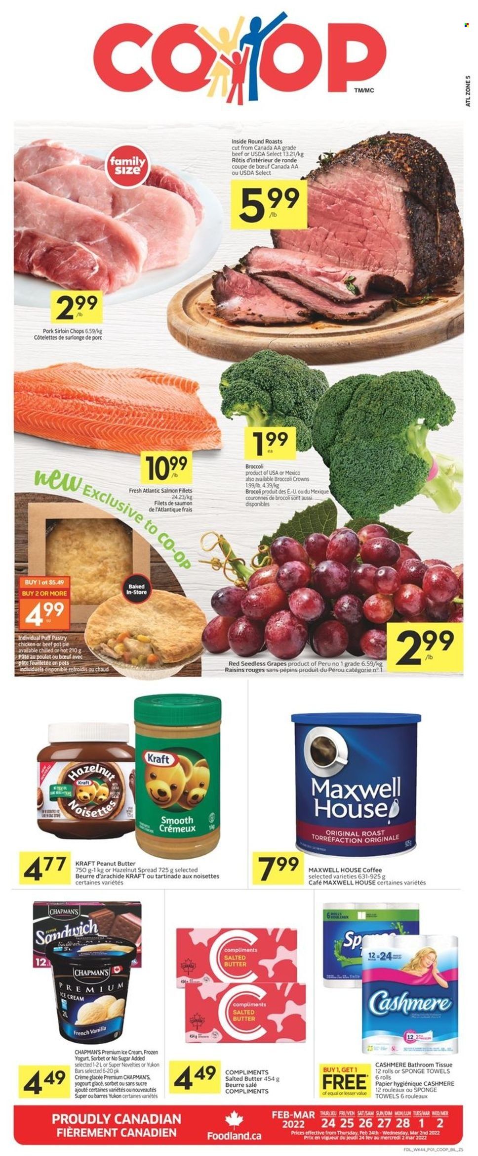 Co-op flyer - February 24, 2022 - March 02, 2022. Page 1