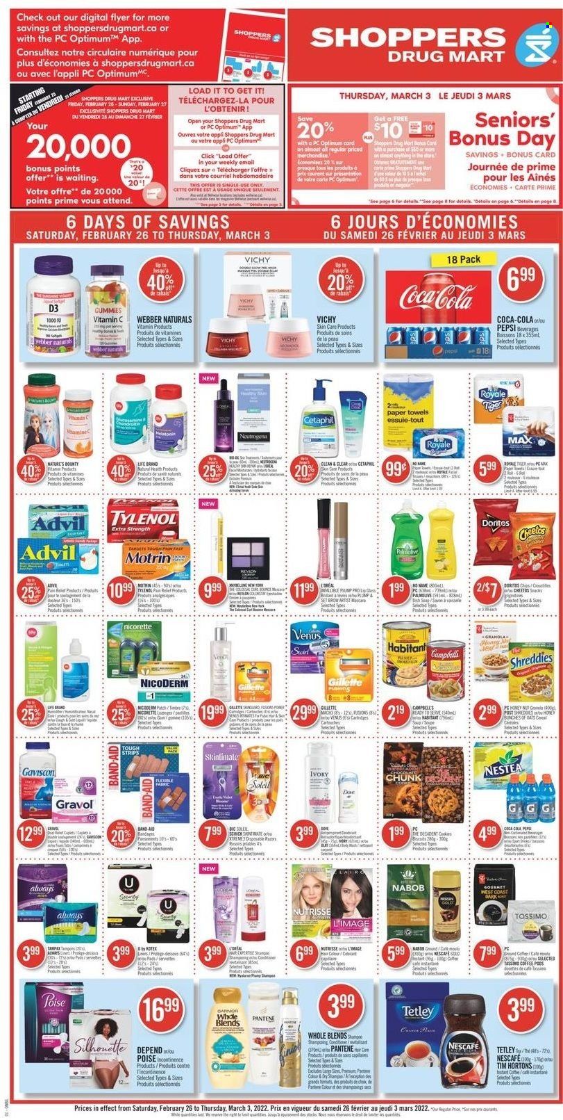 Shoppers Drug Mart flyer - February 26, 2022 - March 03, 2022. Page 1