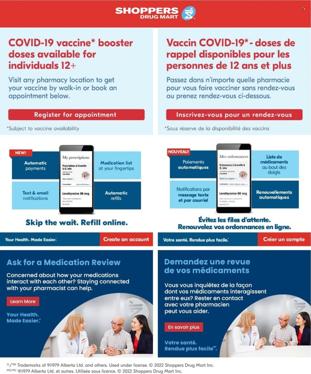 Shoppers Drug Mart flyer - February 26, 2022 - March 03, 2022. Page 24