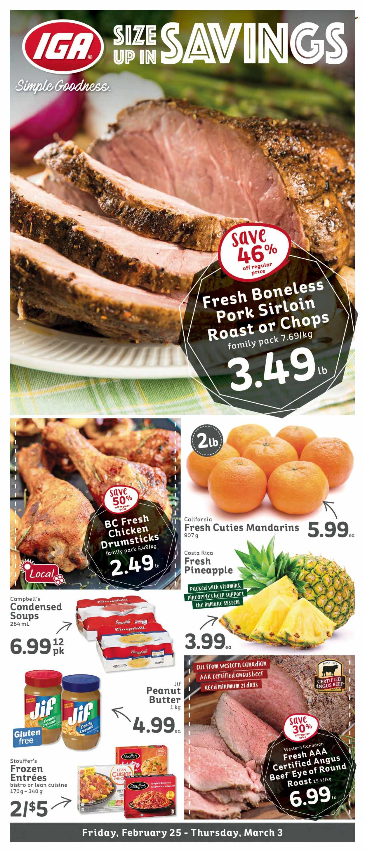 IGA Simple Goodness flyer - February 25, 2022 - March 03, 2022. Page 1