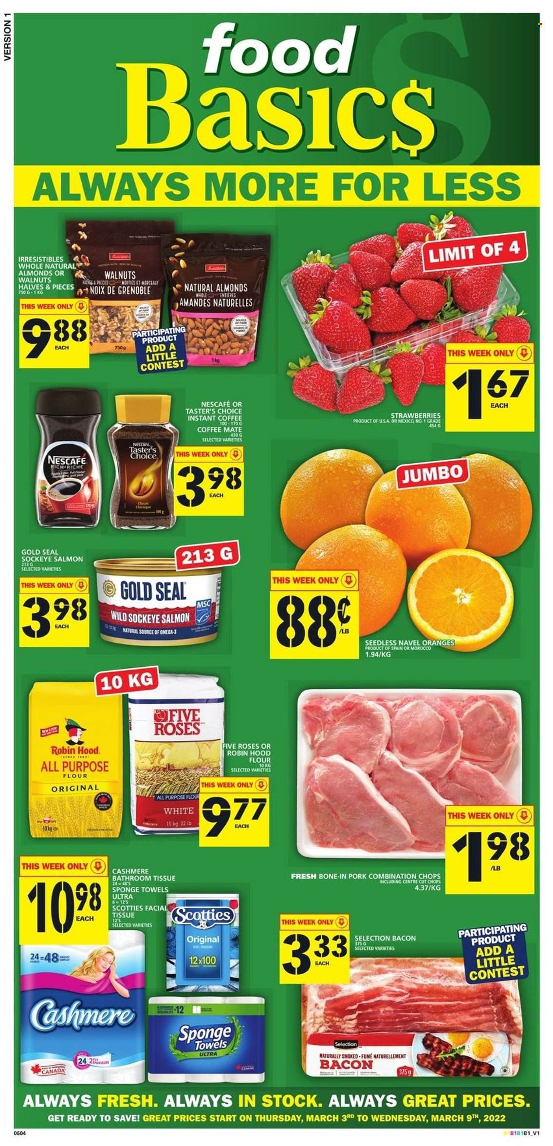 Food Basics flyer - March 03, 2022 - March 09, 2022. Page 1