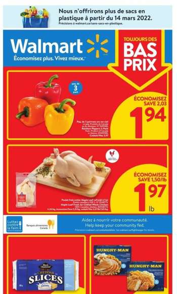 Walmart Flyer - March 03, 2022 - March 09, 2022.