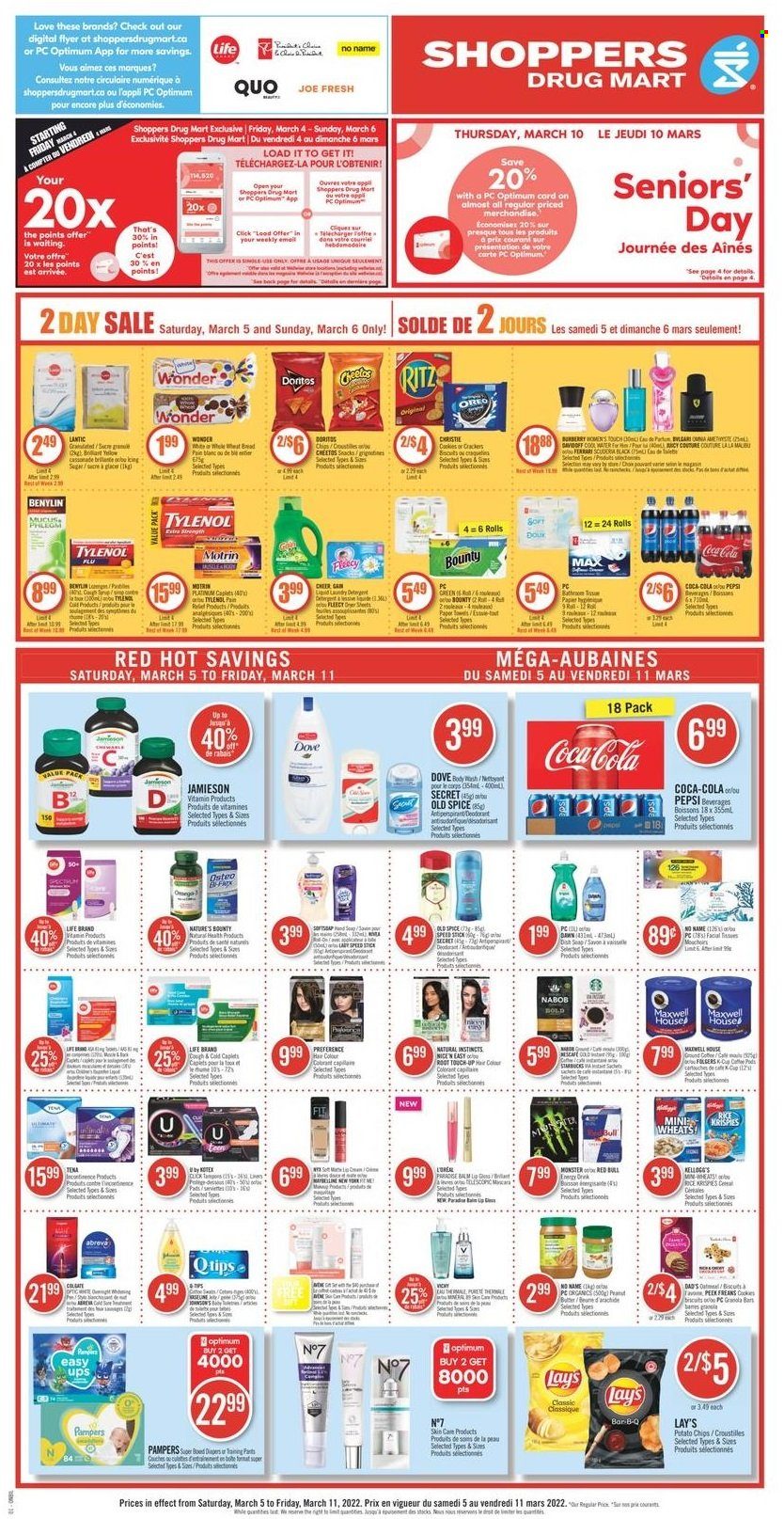 Shoppers Drug Mart flyer - March 05, 2022 - March 11, 2022. Page 1