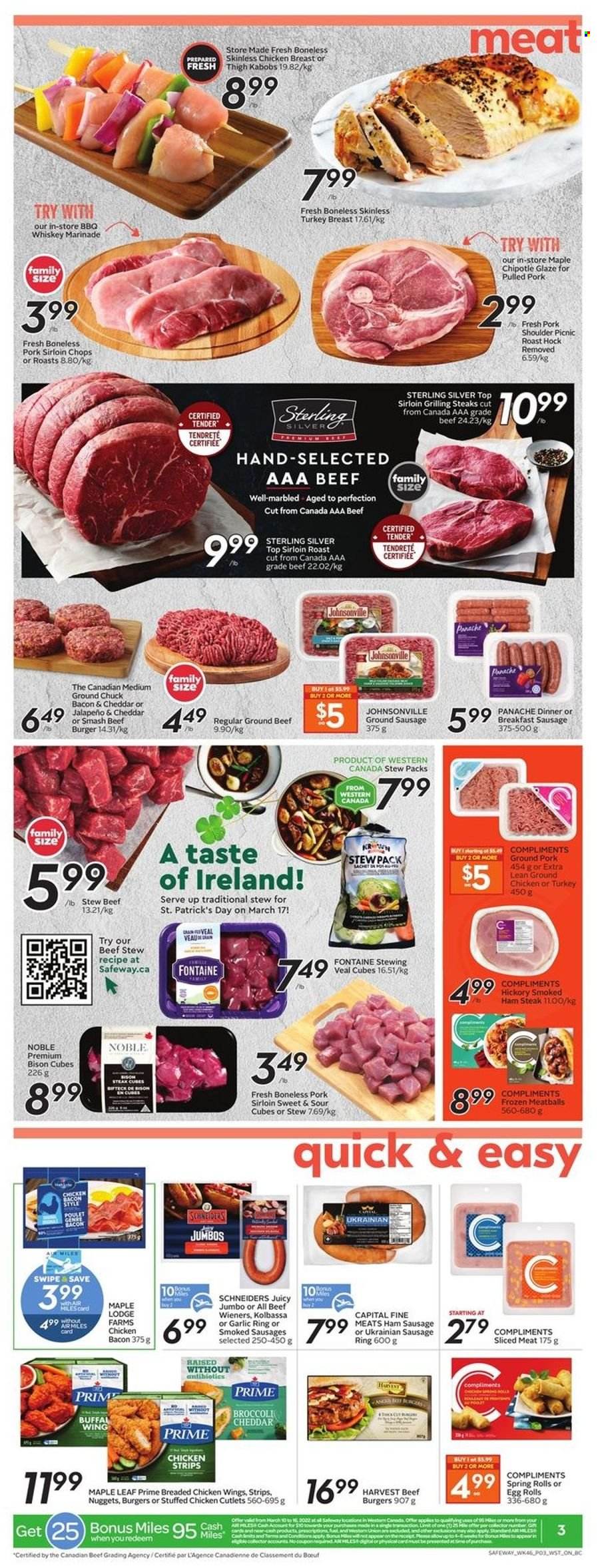 Circulaire Safeway - 10 Mars 2022 - 16 Mars 2022. Page 4