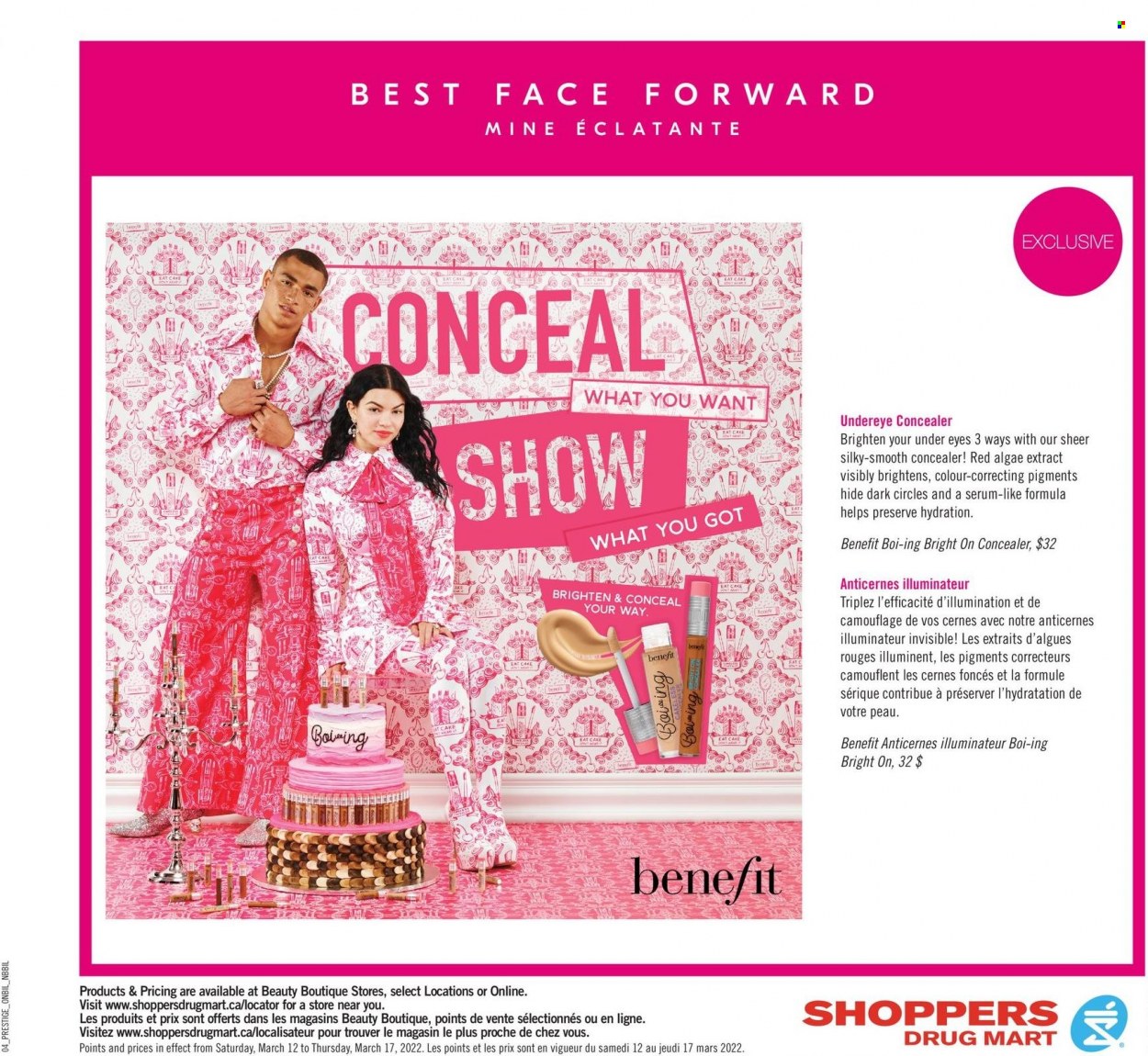 Shoppers Drug Mart flyer - March 12, 2022 - March 17, 2022. Page 12