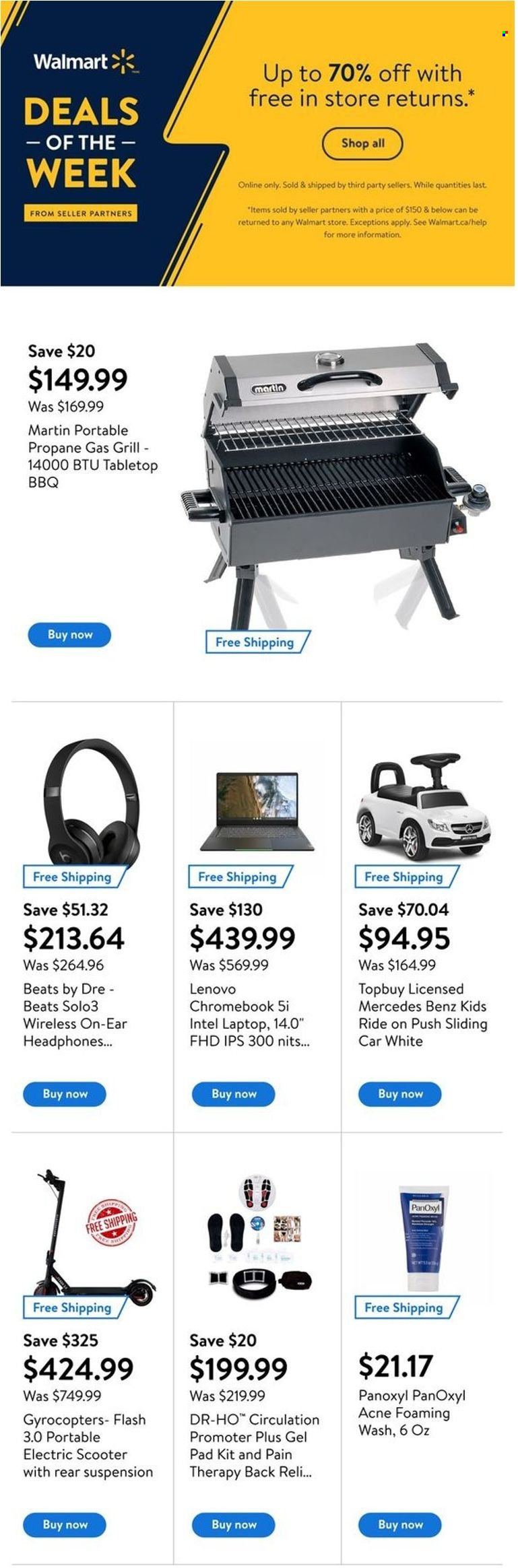 Walmart flyer - March 10, 2022 - March 16, 2022. Page 1