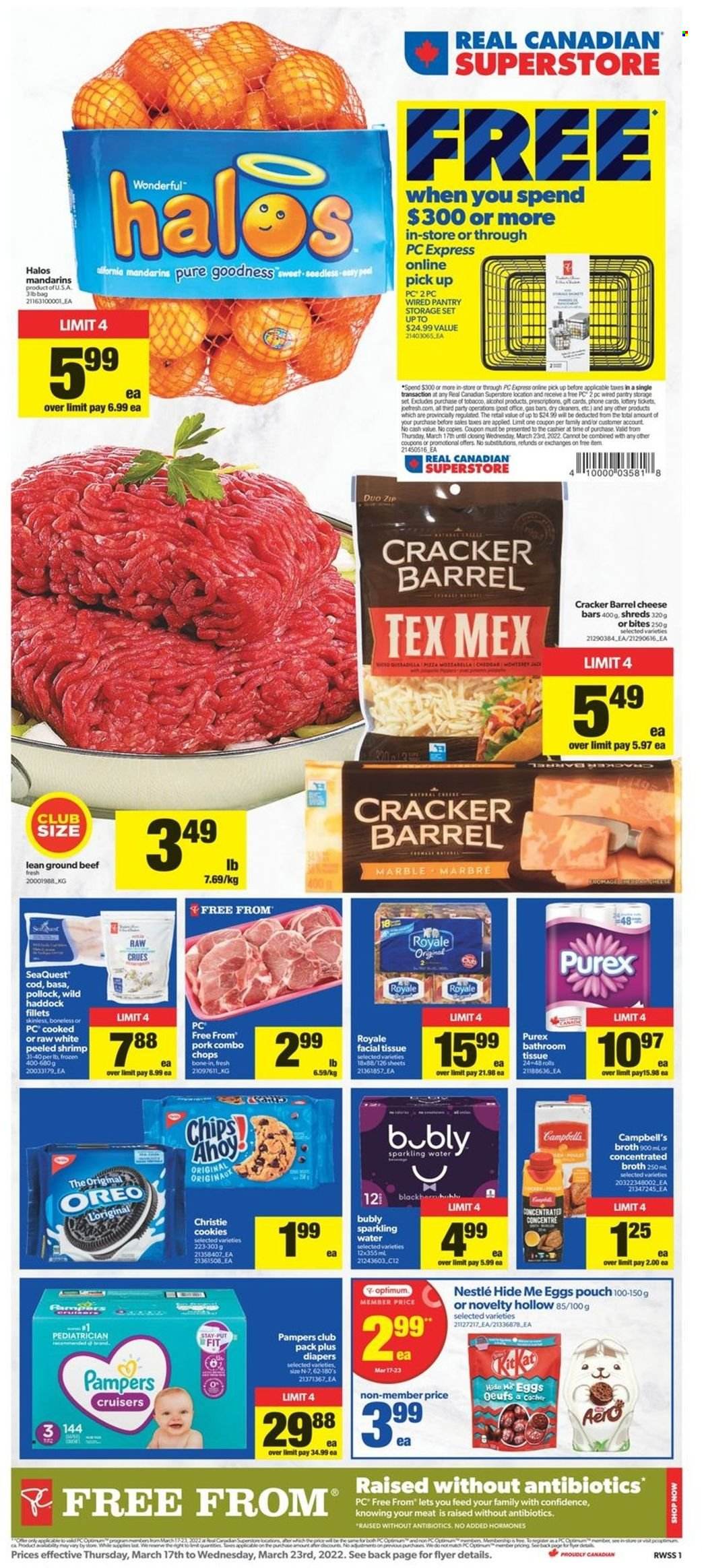 Real Canadian Superstore flyer - March 17, 2022 - March 23, 2022. Page 1