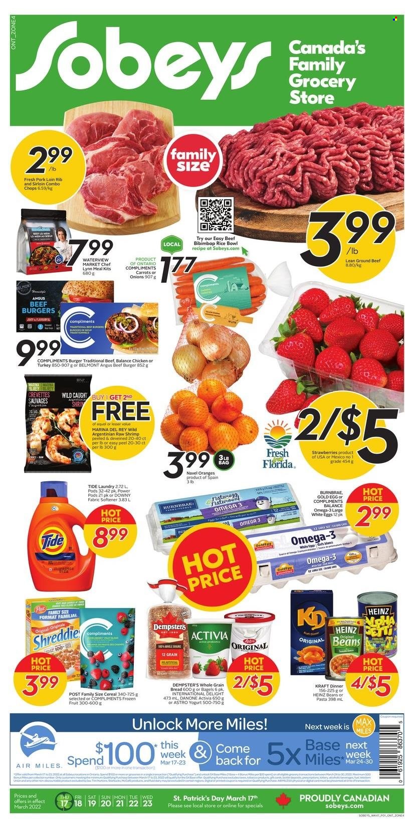 Sobeys flyer - March 17, 2022 - March 23, 2022. Page 1