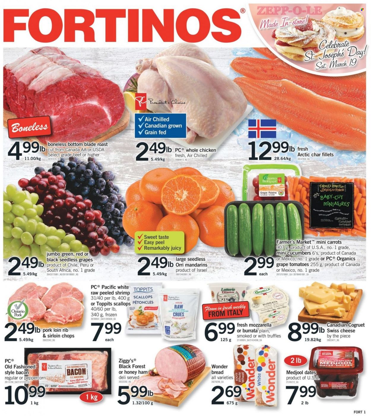 Fortinos flyer - March 17, 2022 - March 23, 2022. Page 1